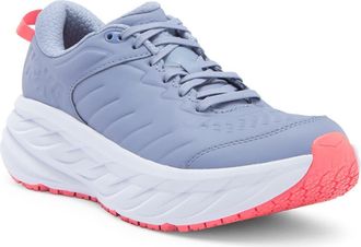 Hoka One One Bondi SR Water Resistant Running Shoe in Moonlight /Pale Dusk at Nordstrom, Size 9.5