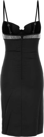 Os&eacute;ree Womens Gem Tube Dress Black Polyester Elastane