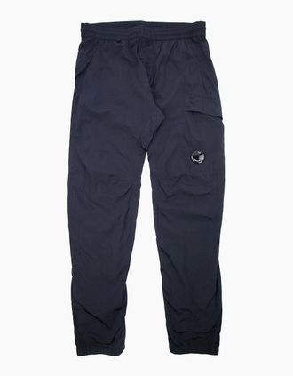 C.P. Company Mens Cp Company Chrome-r Track Pants Navy 888 - Black - Size: 42