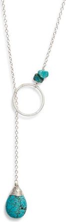 Nashelle Gwyneth Toggle Necklace in Sterling Silver at Nordstrom, Size 20