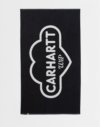 Carhartt Work in Progress Cloud Heart - Asciugamano nero