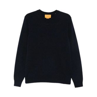 Guest In Residence Allday Crew - - Knitwear - Uomo - Blu - S