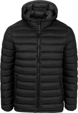 SoulCal&Co SoulCal Herenjack met capuchon en microquiltpatroon (Zwart)