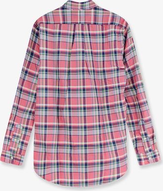 Polo Ralph Lauren Mens Custom Fit Cotton Shirt Pink