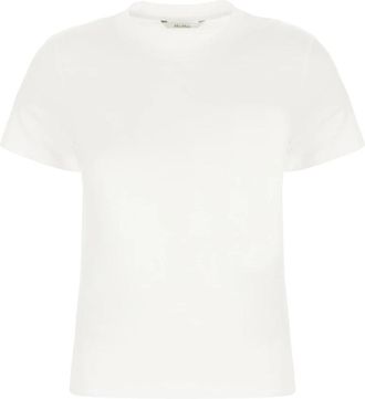 Max Mara Mxpdonata T-Shirt - Dames - T-shirts - Wit - S - Katoen - Tops