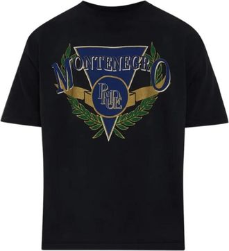 Rhude Uomo, Top, Nero, S, new