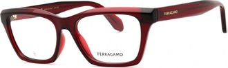 Ferragamo SF2986 616 Transparent Red 53mm