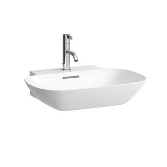 Laufen Laufen - Ino Lavabo Sobre Encimera, Sin Agujero Para Grifo, Con