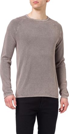 Key Largo Mens MST Thomas Sweater, Gray, XL