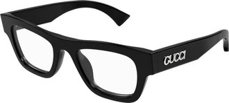 Gucci Brillen - Heren - Brillen - Zwart - 51 MM - Accessoires