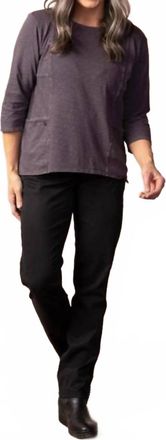 Habitat River Wash Boxy Tee In Graphite