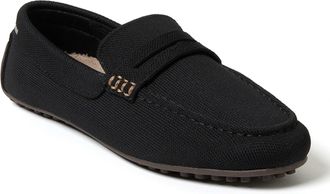 Dearfoams Womens Hazel Sport Knit Driving Loafer