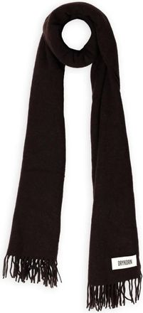 Drykorn Gaze Sjaal - Dames - Accessoires - Bruin - Maat: ONE Size Gaze
