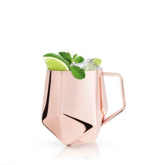 Viski Seneca Faceted Moscow Mule Mug in Copper at Nordstrom