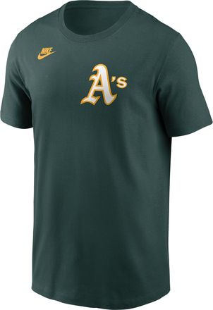 Nike Reggie Jackson Oakland Athletics Cooperstown Nike Mens MLB T-Shirt in Green | N1993EYQDR-DX6