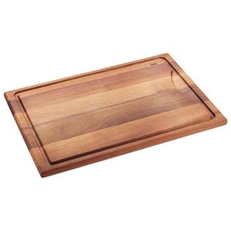 GEFU Gefu 4006664139472 Enno Schneidebrett In Legno Di Noce Con Scanalatura Reversibile Antibatterico Colore Marrone