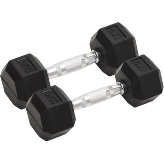 vidaXL vidaXL Manubri 2 pz 10 kg Totale in Ghisa