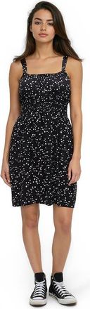tentree Overlook Dress in Meteorite Black/bloom Floral at Nordstrom, Size X-Large