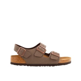 Birkenstock Flat Sandals, male, Brown, Size: 10 US Flat Sandals