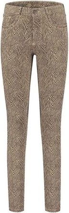 Para Mi Safari Jacquard Ivy Stud Oorbellen - Dames - Skinny broeken - Bruin - XS L32 - Broeken