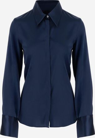 F.it F.It Stretch Silk Shirt