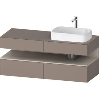Duravit Duravit Qatego Consola Mueble Bajo Lavabo, 2 Extensiones, 2