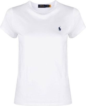 Polo Ralph Lauren T-Shirt In Jersey Di Cotone-Donna