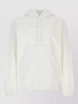 Gucci cotton hooded sweatshirt drawstring hood kangaroo pocket