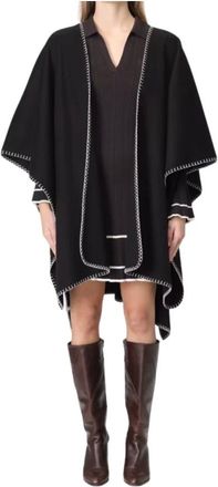 Twinset Donna, Giacche, Nero, Taglia unica, new