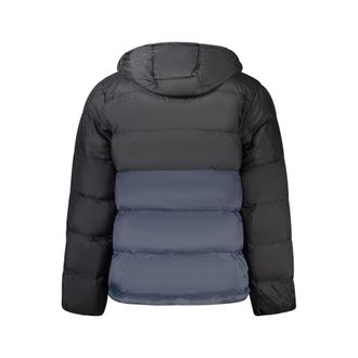 Calvin Klein Color-Block Padded Down Jacket - Black