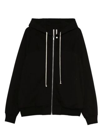 Rick Owens hooded jacket - men - Organic Cotton - L - Black