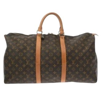 Louis Vuitton Pre-owned Weekend Bags, unisex, Brown, Size: ONE SIZE Pre-owned Boston Bag