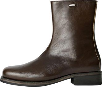 Our Legacy Camion Boot - Heren - Enkellaarsjes - Groen - 42 EU - Leer - Schoenen