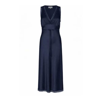 Lollys Laundry Kleedjes, Dames, Blauw, XL, Paris L Midi Jurk