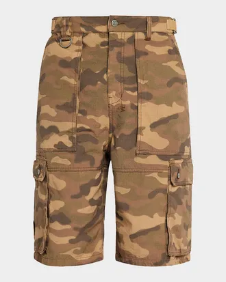 Ksubi Men & apos;s Troop Camo-Print Cargo Shorts