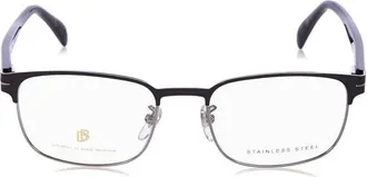 David Beckham Demo Rectangular Mens Eyeglasses DB 1066 0TI7 56