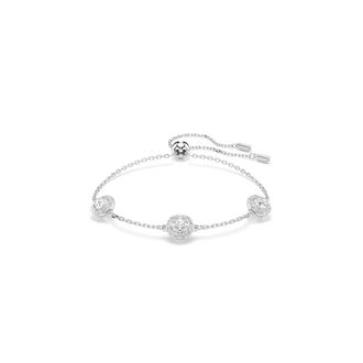 Swarovski Accessoires, Dames, Grijs, ONE Size, Exclusieve Transparante Volwassen Armband
