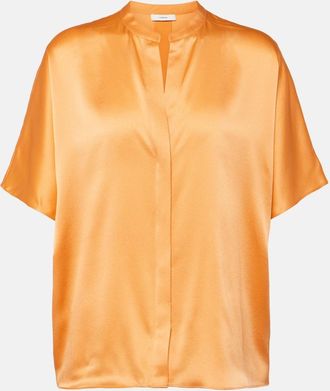 Vince Silk satin blouse