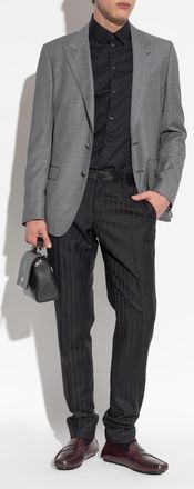 Dolce & Gabbana Cotton Shirt, Mens, Black