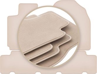OEM Alfombrillas Beige Premium Para Toyota Rav4 Iii Suv 2006-2013