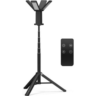 OEM Luz De Trabajo Led Recargable De 14000 Mah Con Soporte, L&aacute;mpara De Camping Inal&aacute;mbrica De Aluminio De 1500 Lm A 6000 Lm, 10 Niveles De Brillo Y 3 Temp