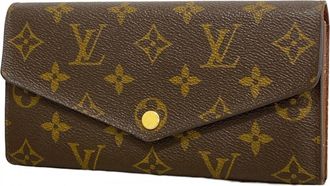 Louis Vuitton Brown Long Wallet (Bi-Fold) (Pre-Owned)