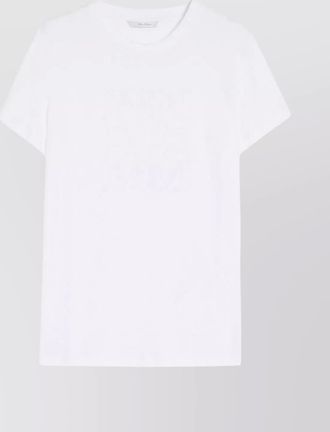 Max Mara crew neck cotton t-shirt