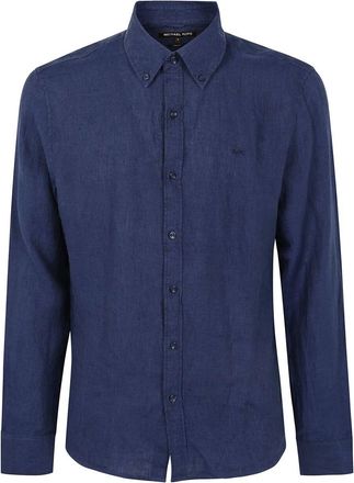 Michael Kors Long Sleeves Linen Shirt