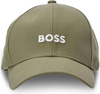 BOSS Zed cap - men - Cotton - One Size - Green