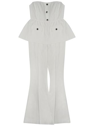 Self Portrait Sleeveless Jumpsuit
