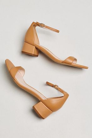 Maeve Ankle-Strap Low Block Heels