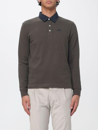La Martina Polo Shirt Men color Brown