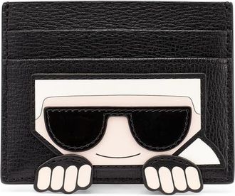 Karl Lagerfeld Karl Card Case in Black at Nordstrom