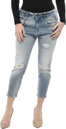 Diesel Blue Skinny Mid Rise Jeans